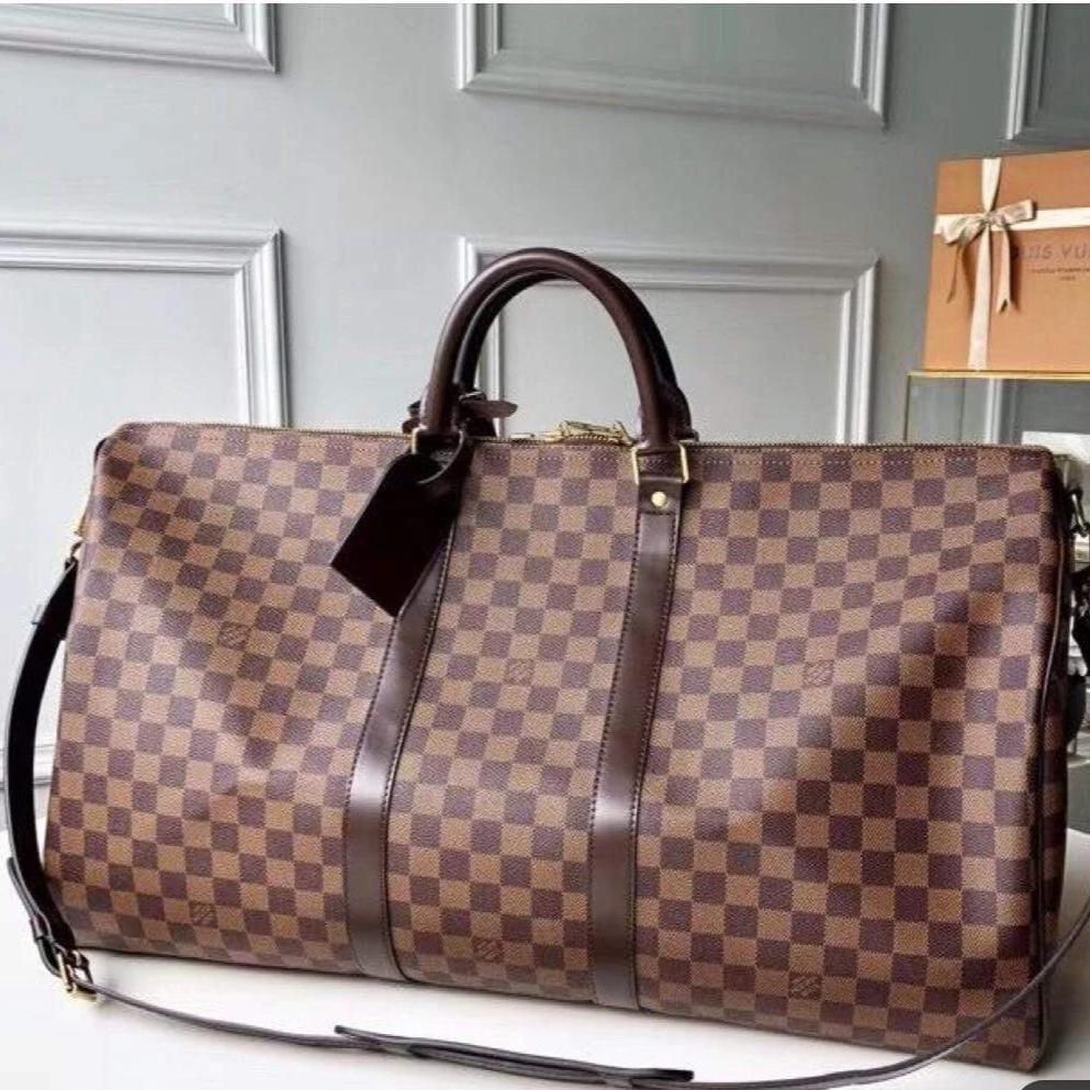 1st-copy-louis-vuitton-coffee-check-duffle-bag-13851303673922-929ed11c Louis Vuitton Coffee Grid Duffle Bag
