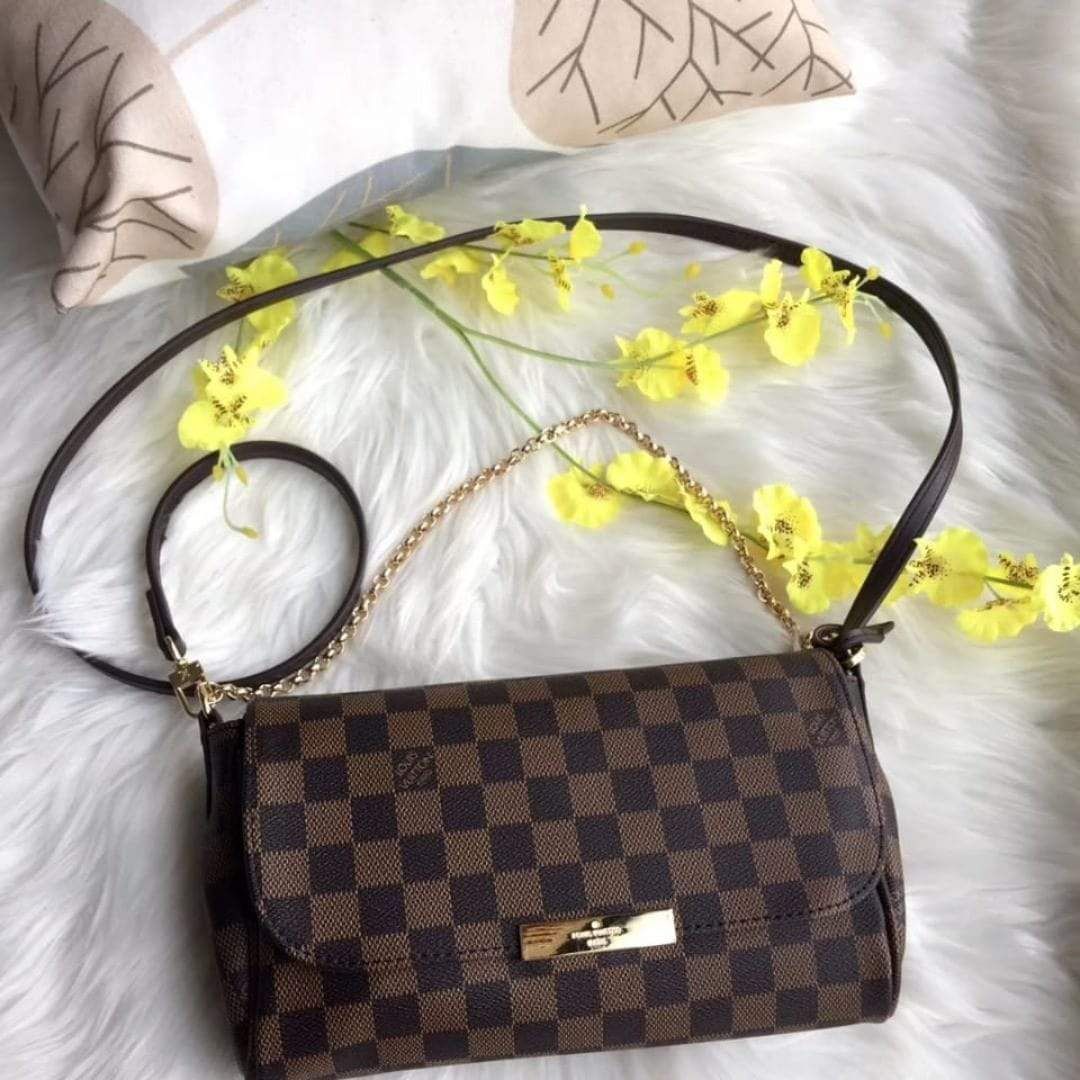 Louis Vuitton Shelton Grid Shoulder Bag(With Box)