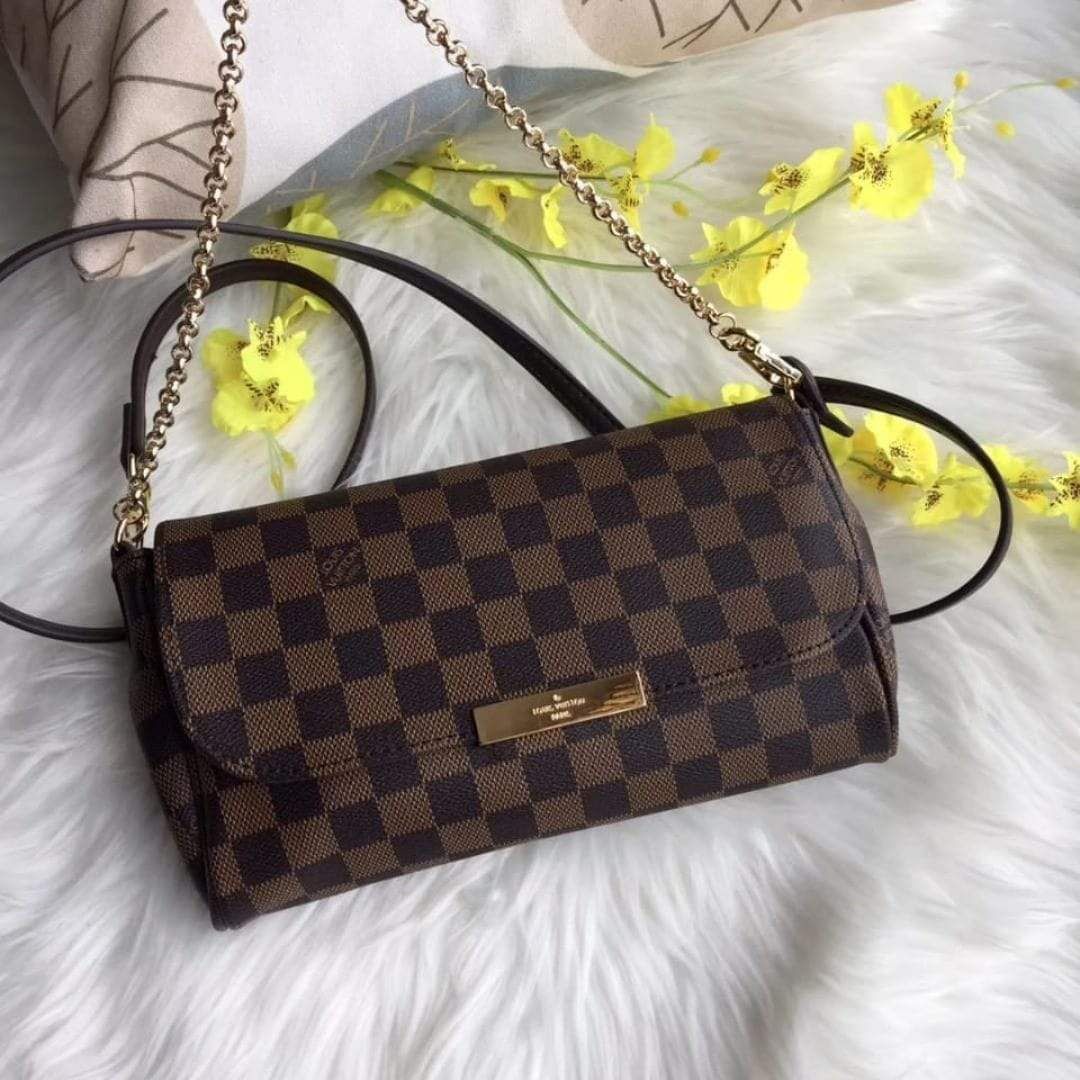Louis Vuitton Shelton Grid Shoulder Bag(With Box)