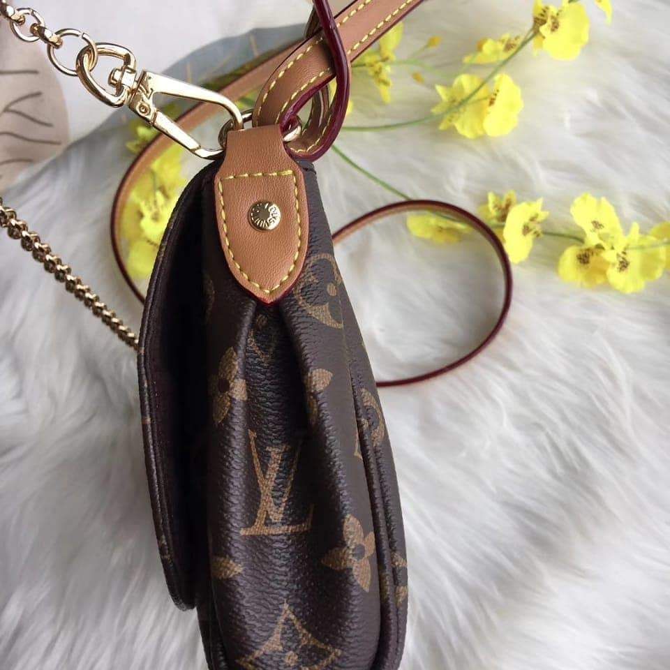 Louis Vuitton Shelton Monogram Shoulder Bag (With Box)