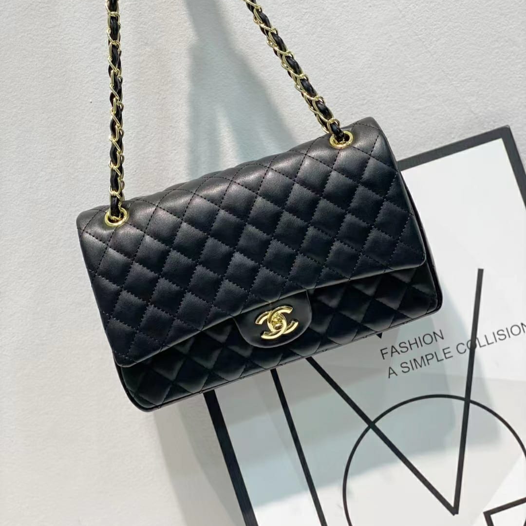 WhatsApp Image 2022-12-27 at 2.14.56 AM Chanel Jumbo Black Colour Sling Bag (With Box)