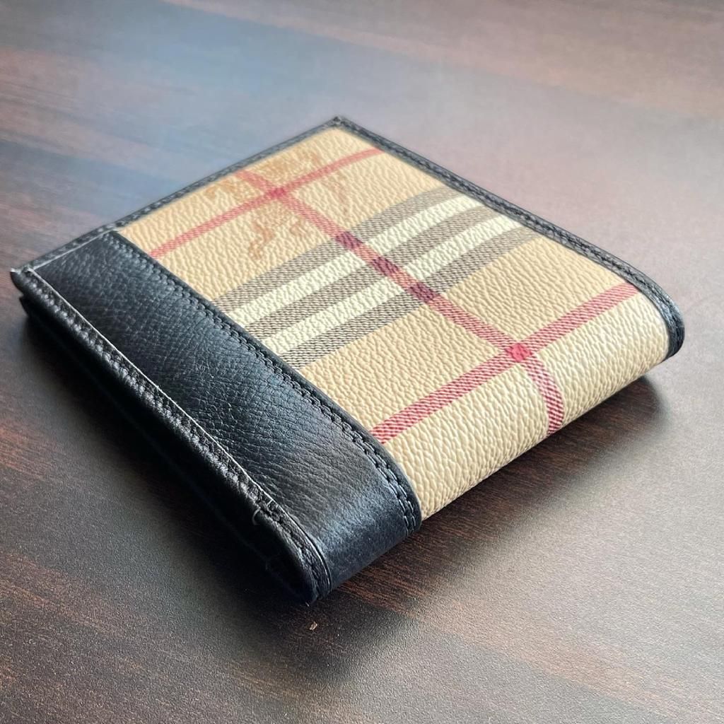 Burberry Iconic Print Leather Men’s Wallet