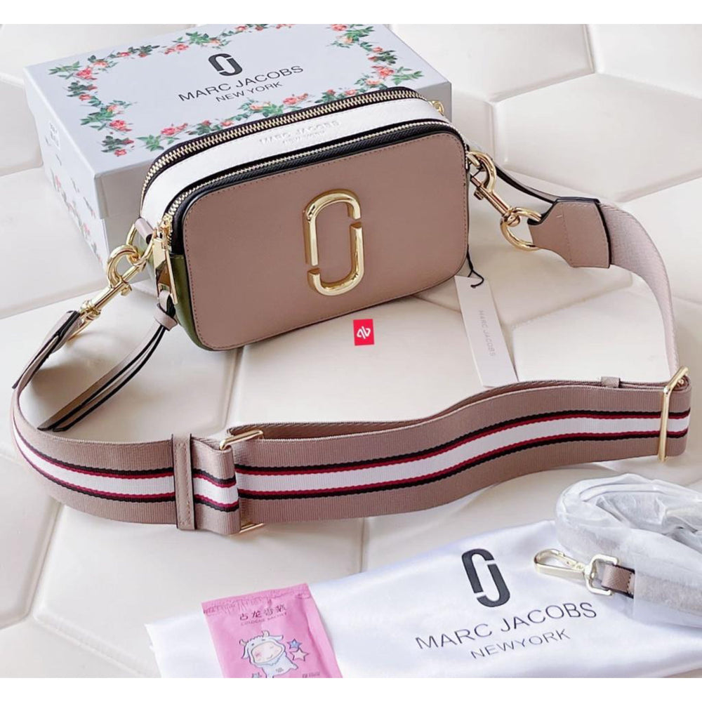 image_3128d574-cb3f-42f5-b36b-2d79570b567e_1000x Marc Jacobs Khaki Green The Snapshot Camera Sling Bag (With Box)