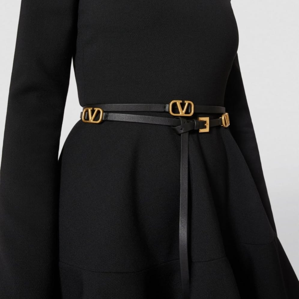 WhatsApp Image 2022-11-30 at 5.58.10 PM Valentino Garavani Premium Black Signature Nappa Belt