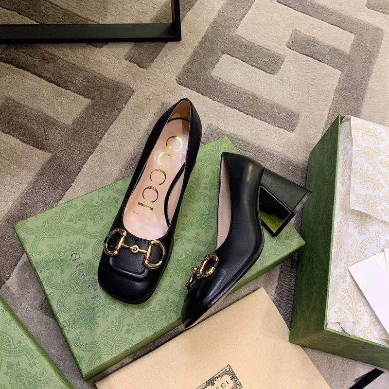 Gucci Horsebit Black Pump
