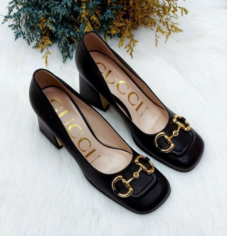 Gucci Horsebit Black Pump
