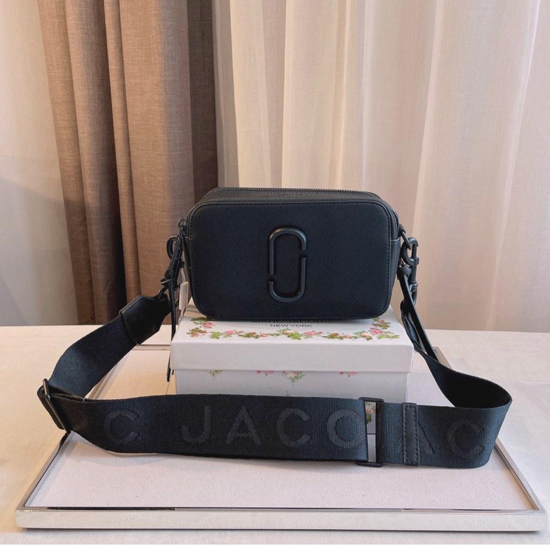 Marc Jacobs All Black Camera Sling Bag (With Box)