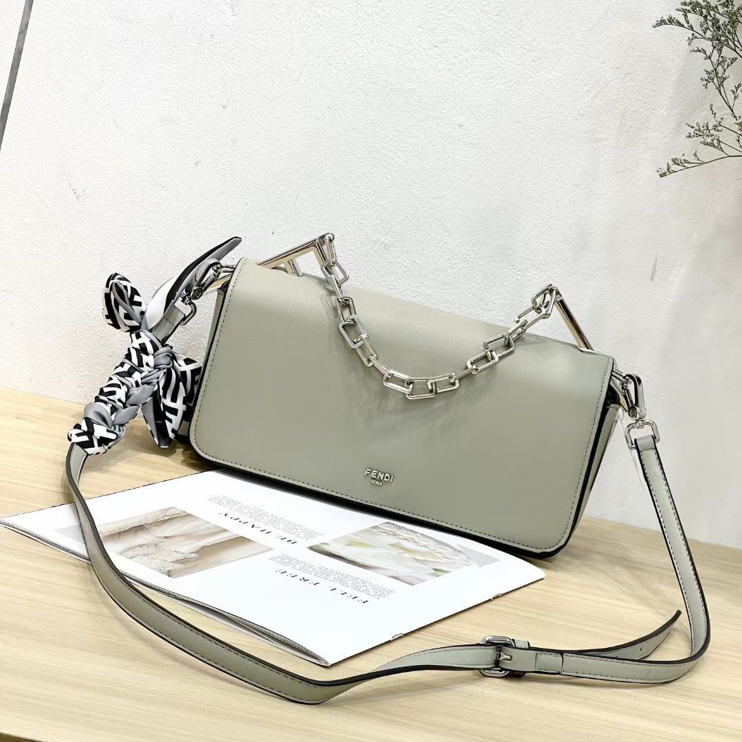 Fendi First Sight Green Sling Bag (With Box)