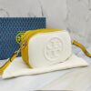 WhatsApp Image 2023-08-18 at 17.59.10 Tory Burch Perry Bombe White yellow Color Camera Bag (With Box)