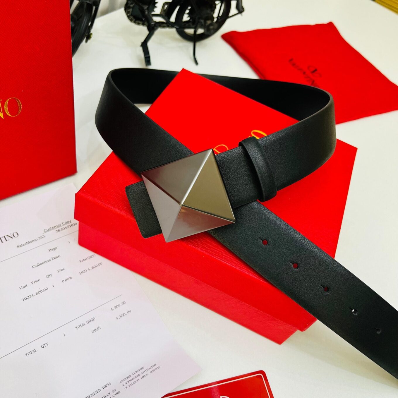 WhatsApp Image 2024-01-17 at 19.02.53_69d37571 Valentino One Stud Black Belt For Women