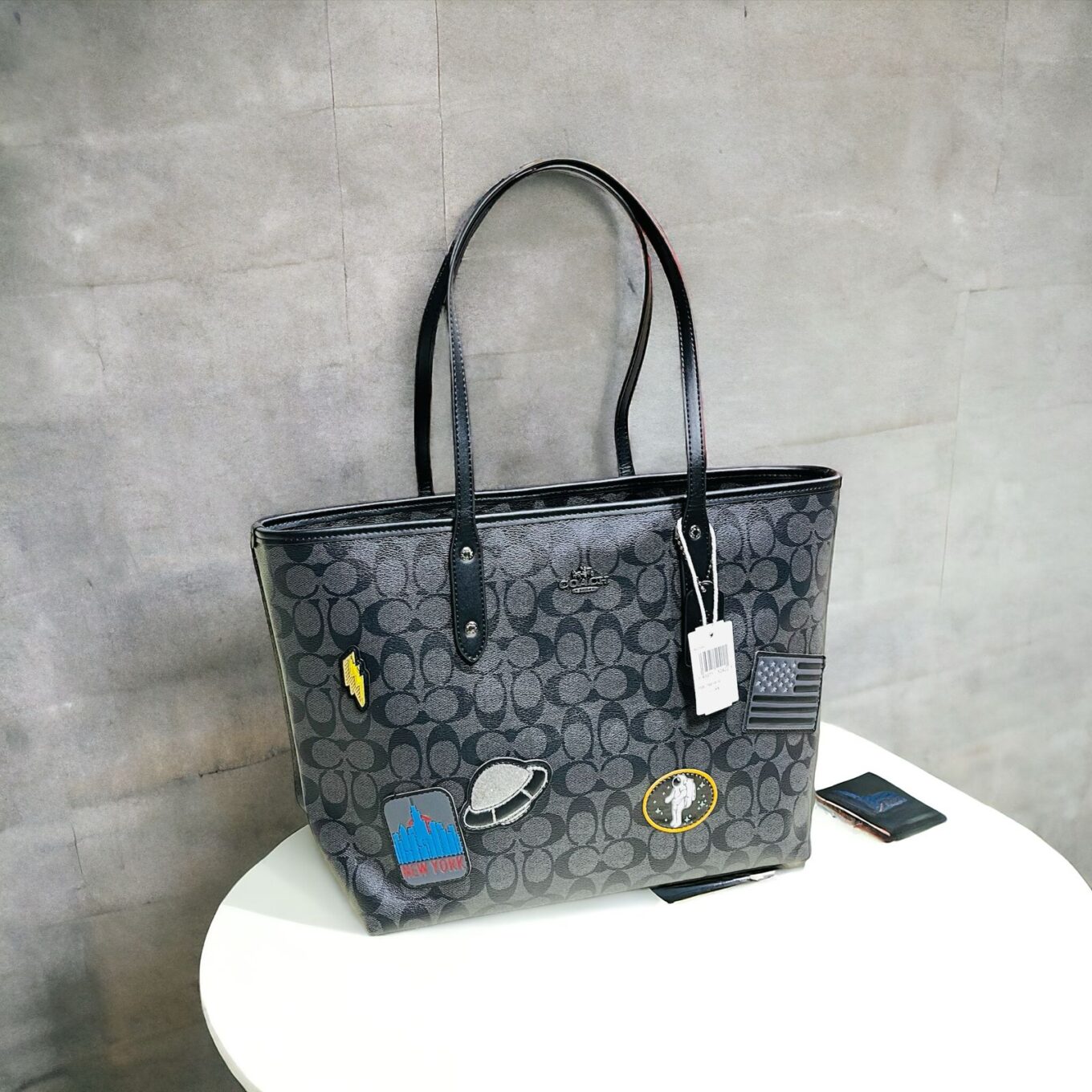 Coach X Disney Black City Premium Quality Tote (With Box)
