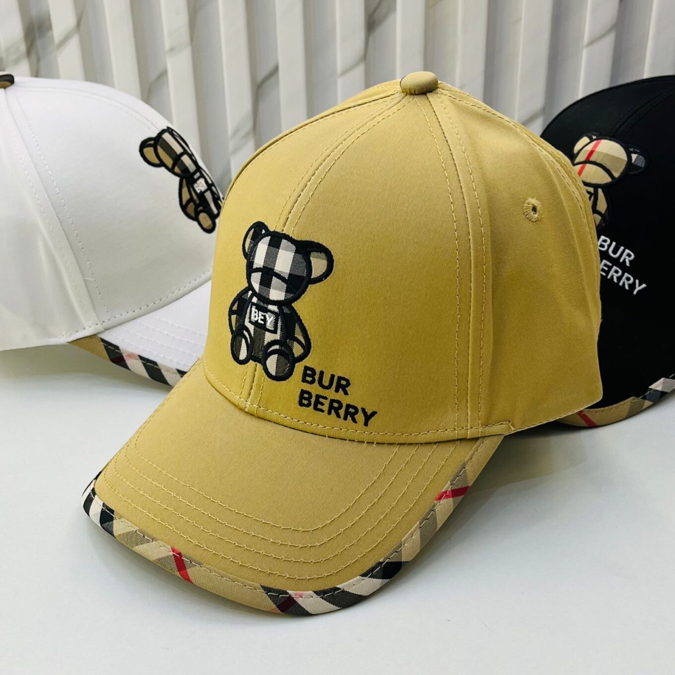 Burberry Teddy Apricot Baseball Cap