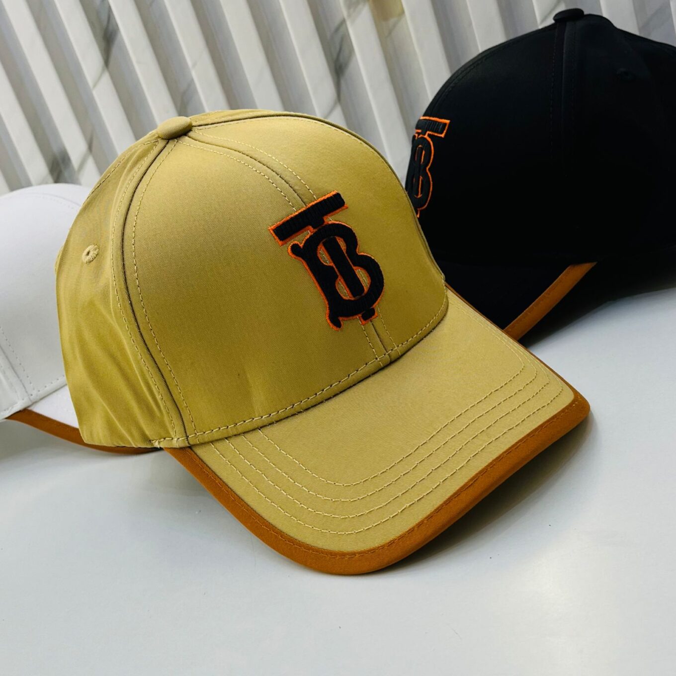 Burberry Khaki TB Baseball Cap