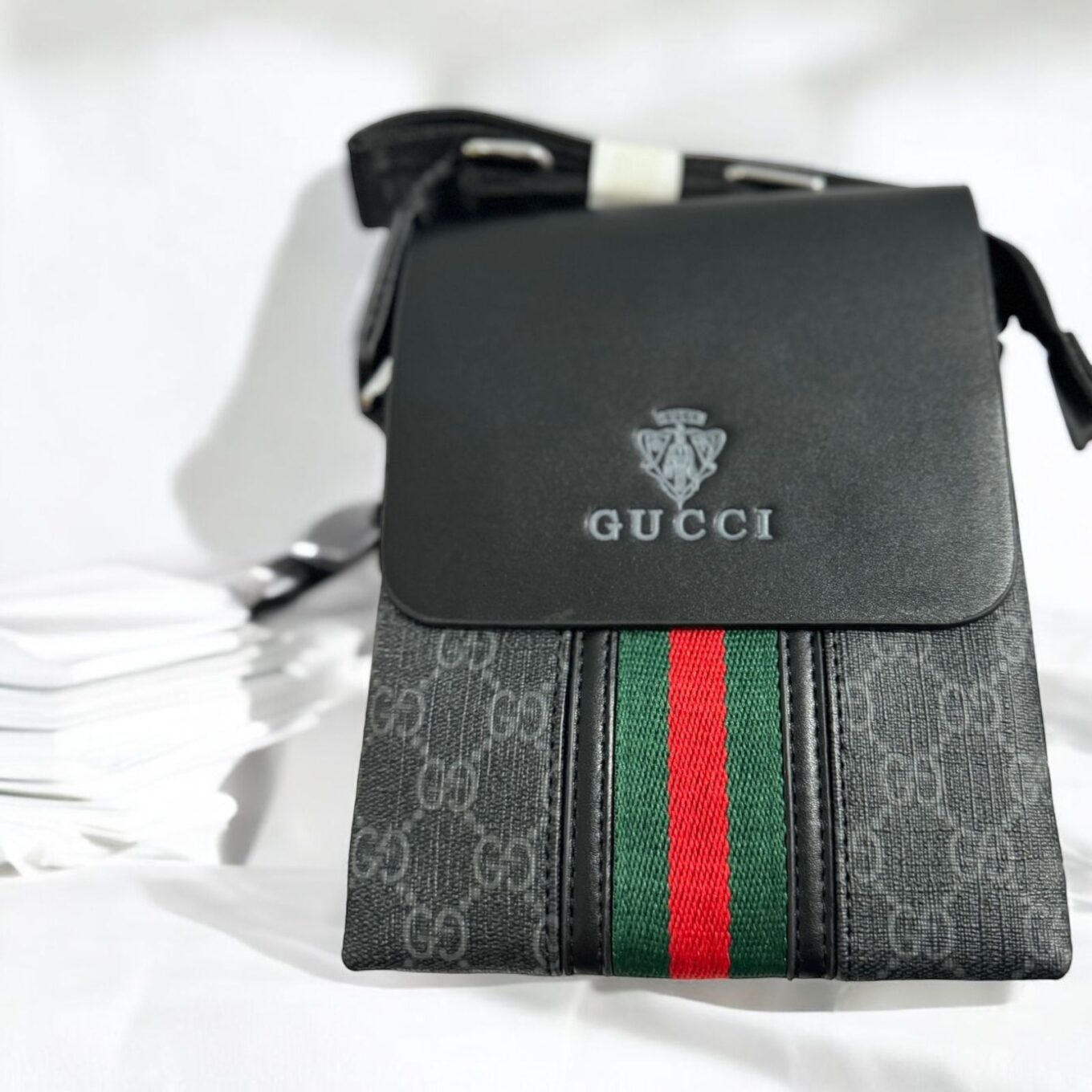 Gucci Small Black Messenger Bag