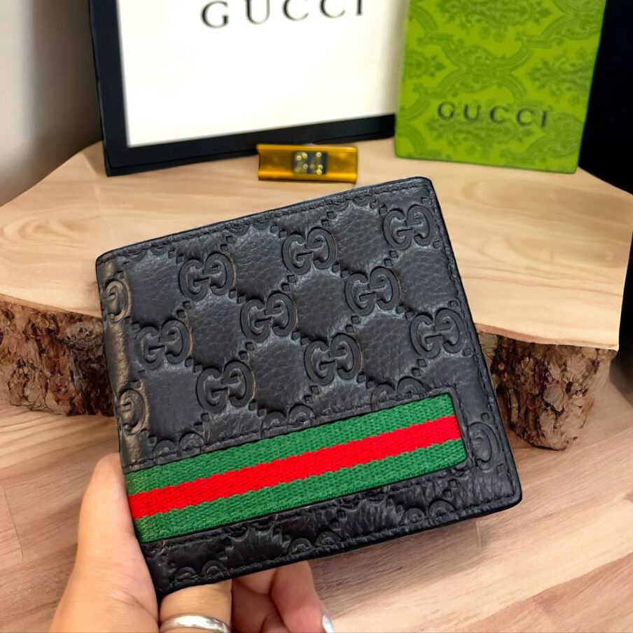 Gucci Reverse GG Black Men’s Premium Wallet