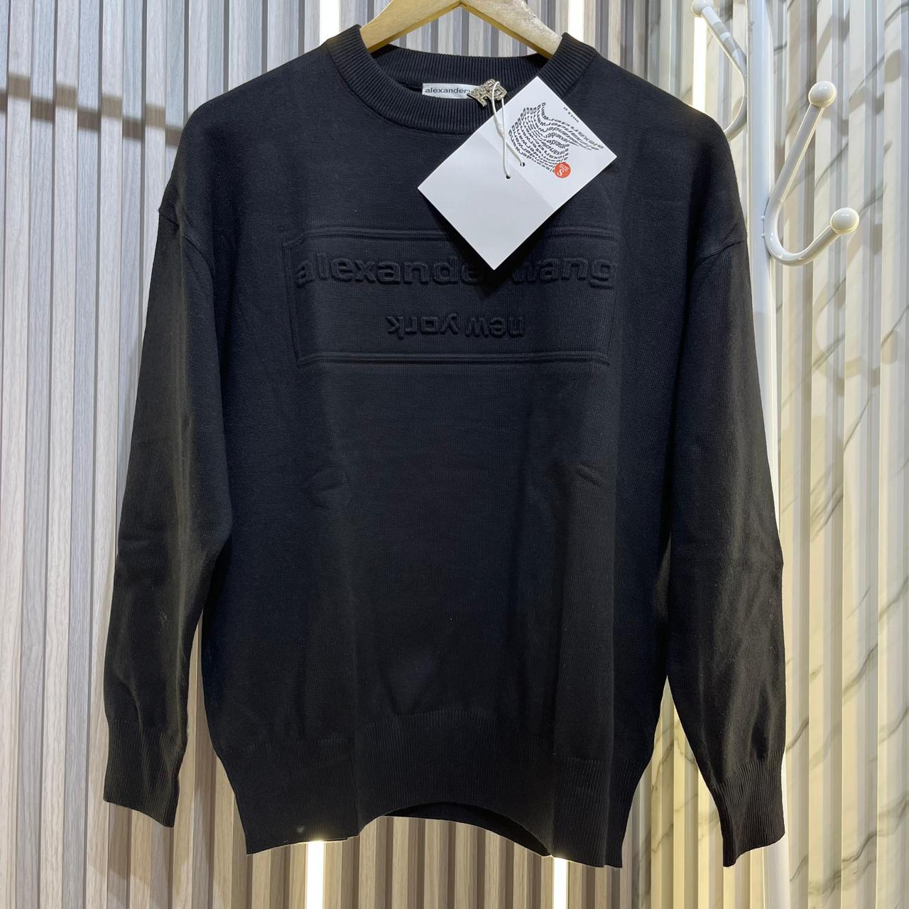 WhatsApp Image 2024-10-22 at 5.41.06 PM Alexander Wang Full Sleeve Black Warm Pullover