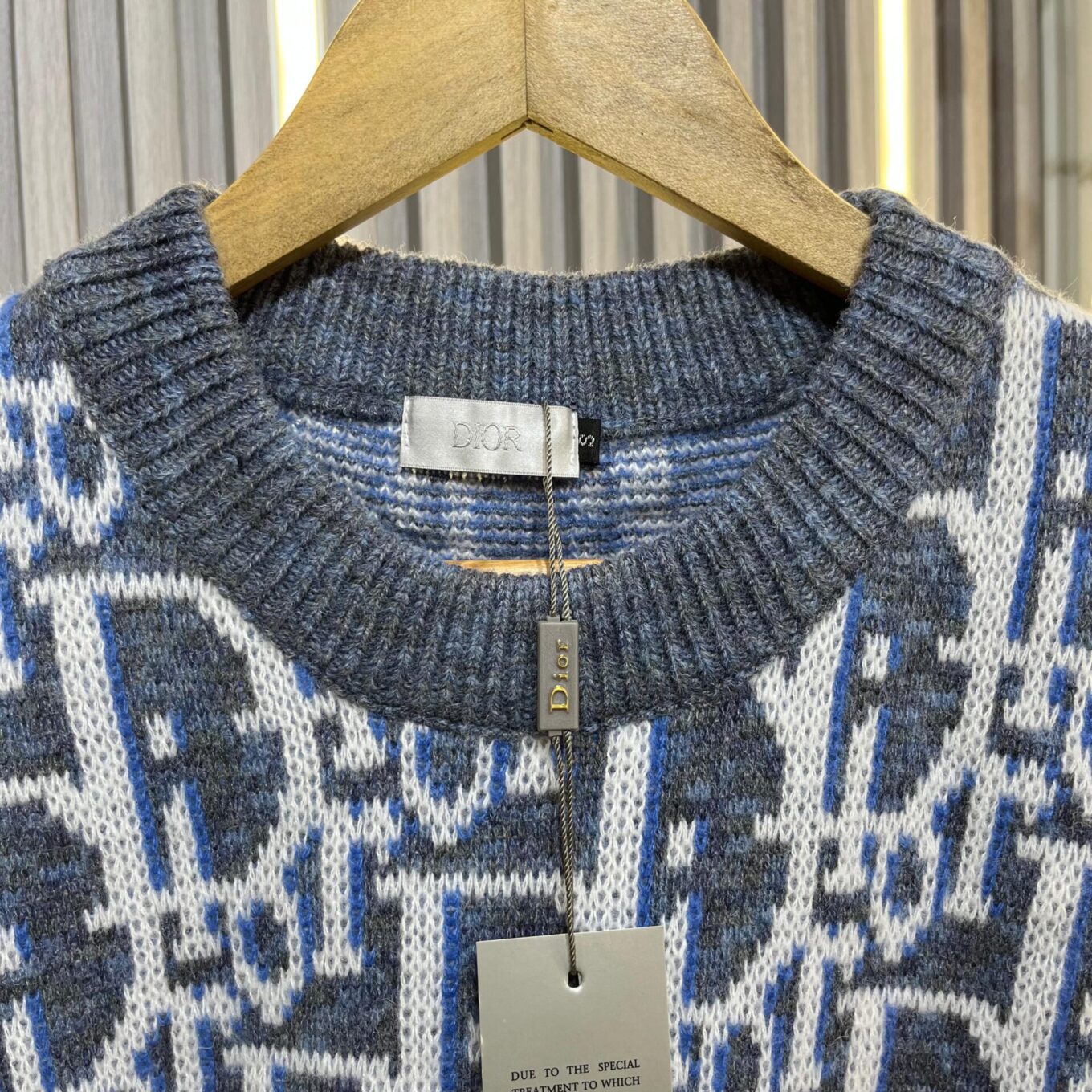 Christian Dior Monogram Knitted Sleeveless Warm Top