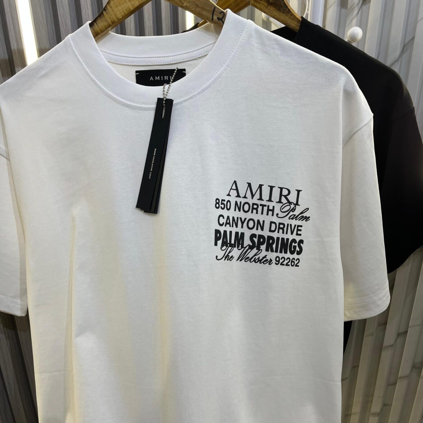 Amiri 850 North White Oversized Tshirt