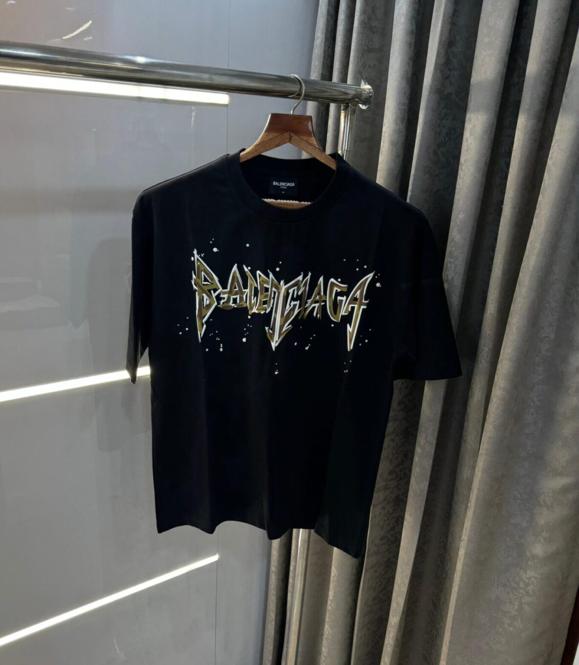 Balenciaga Black Oversized Men’s T-Shirts