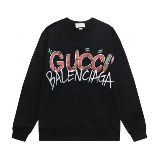 WhatsApp Image 2025-01-04 at 3.20.15 PM Gucci X Balenciaga Classic Black Sweatshirt