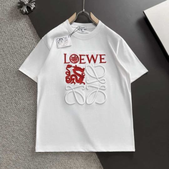 WhatsApp Image 2025-01-22 at 5.27.21 PM Loewe Embroidery White Tshirt