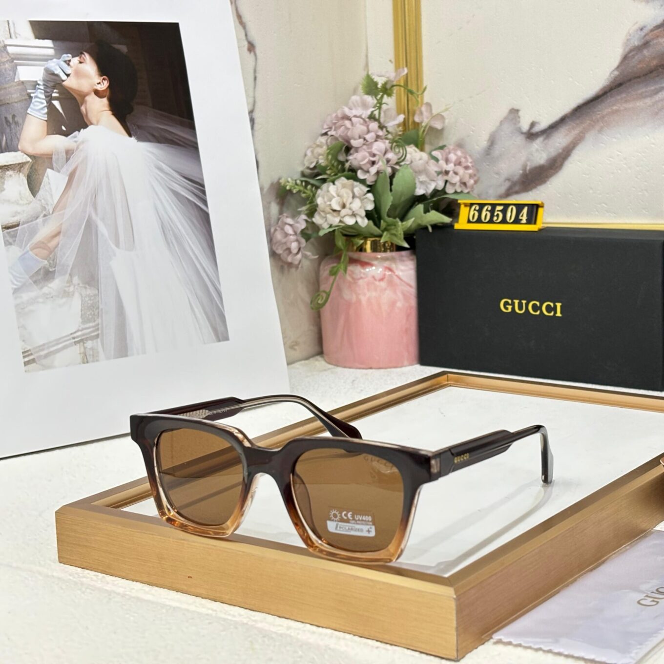 Gucci Women Polarized Wayfarer