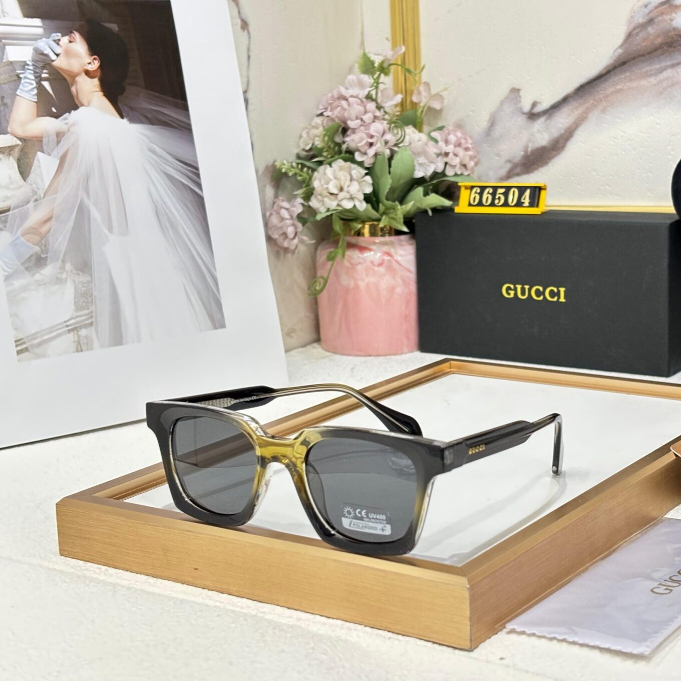 Gucci Women Polarized Wayfarer