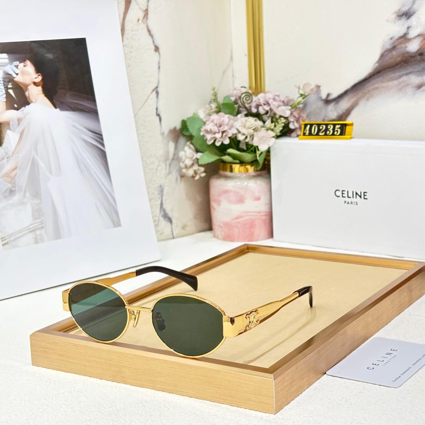 Celine Oval Women Sunglass