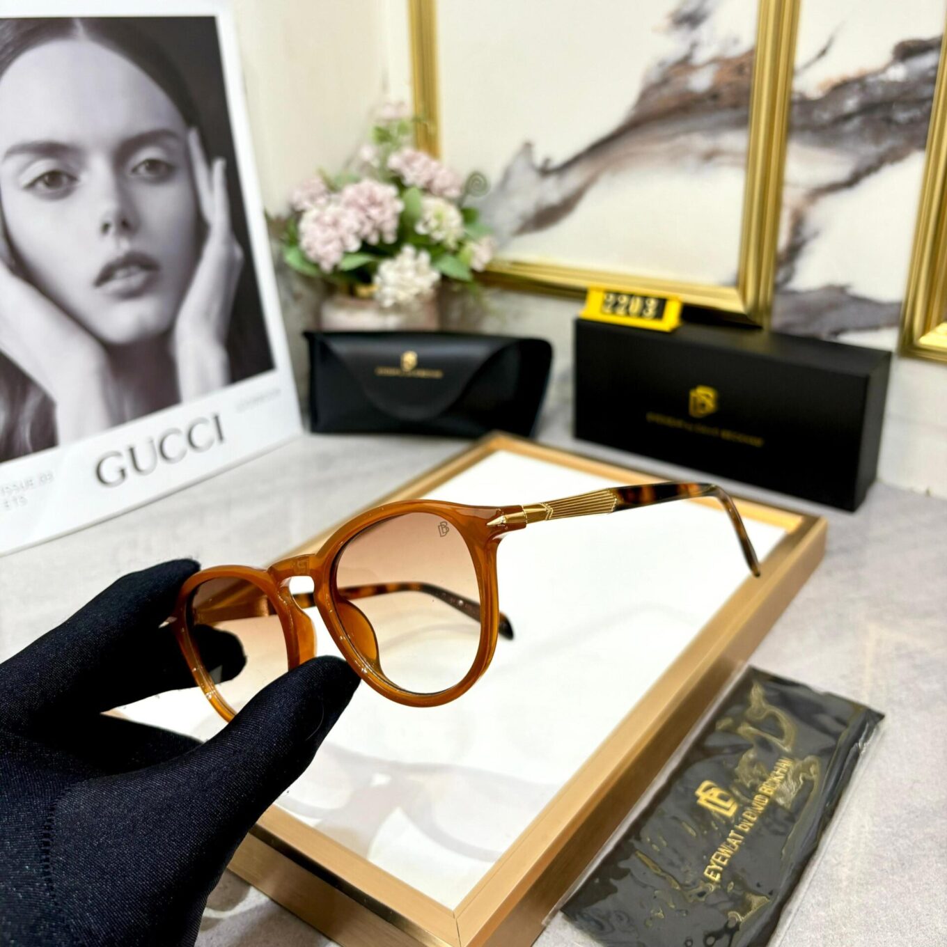 David Beckham Unisex Sunglass