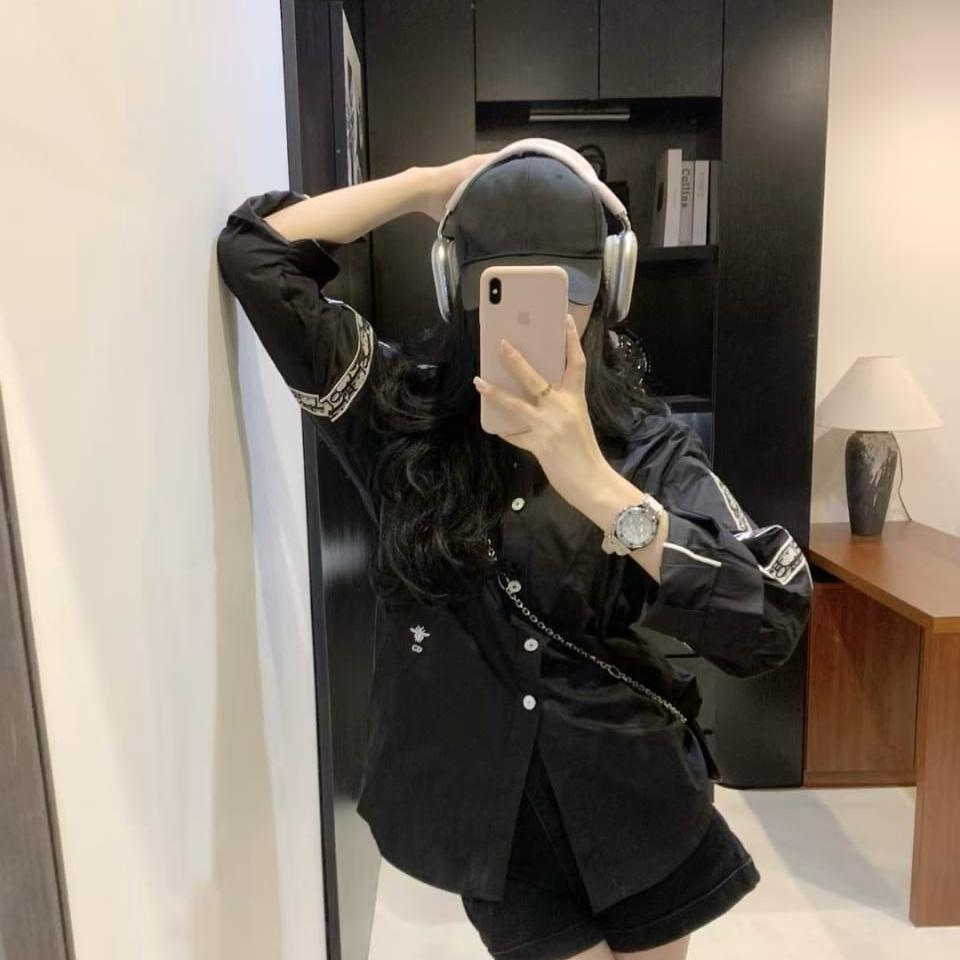 Christian Dior Black Shirt  For Women