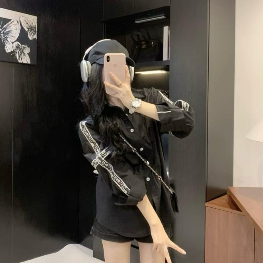 Christian Dior Black Shirt  For Women