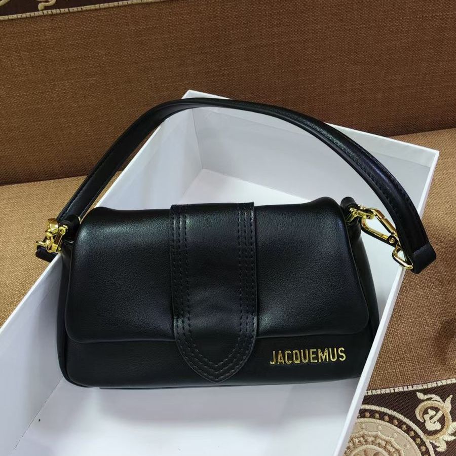 WhatsApp Image 2025-02-25 at 12.14.12 PM Jacquemus Le Bambimou Black Sling Bag (With Box)