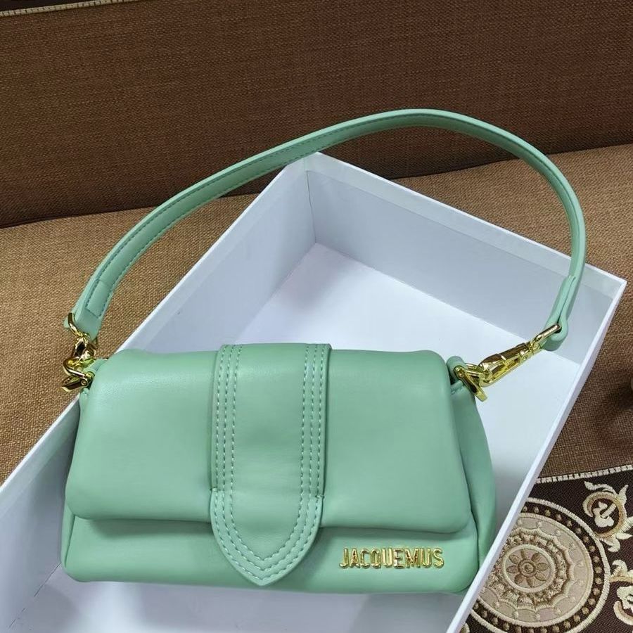 WhatsApp Image 2025-02-25 at 12.14.44 PM Jacquemus Le Bambimou Green Sling Bag (With Box)