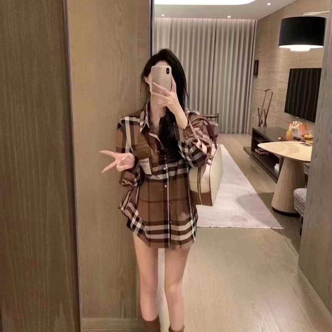 Burberry Brown Signature Shirt