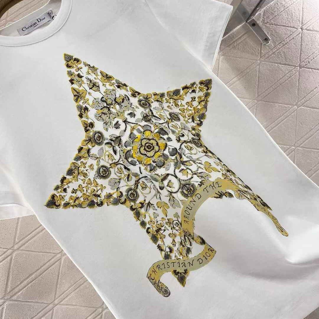 Christian Dior Monogram White T-shirt