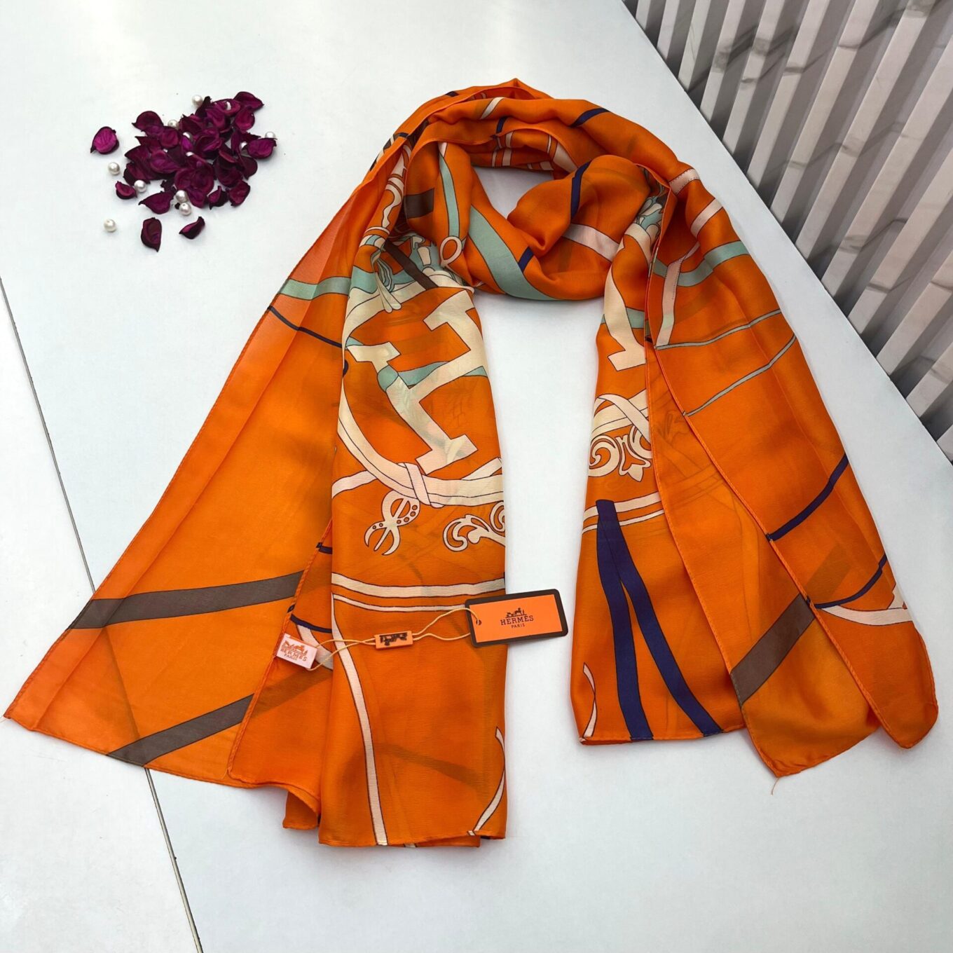 WhatsApp Image 2025-03-30 at 3.46.16 PM Hermes Silk Stole