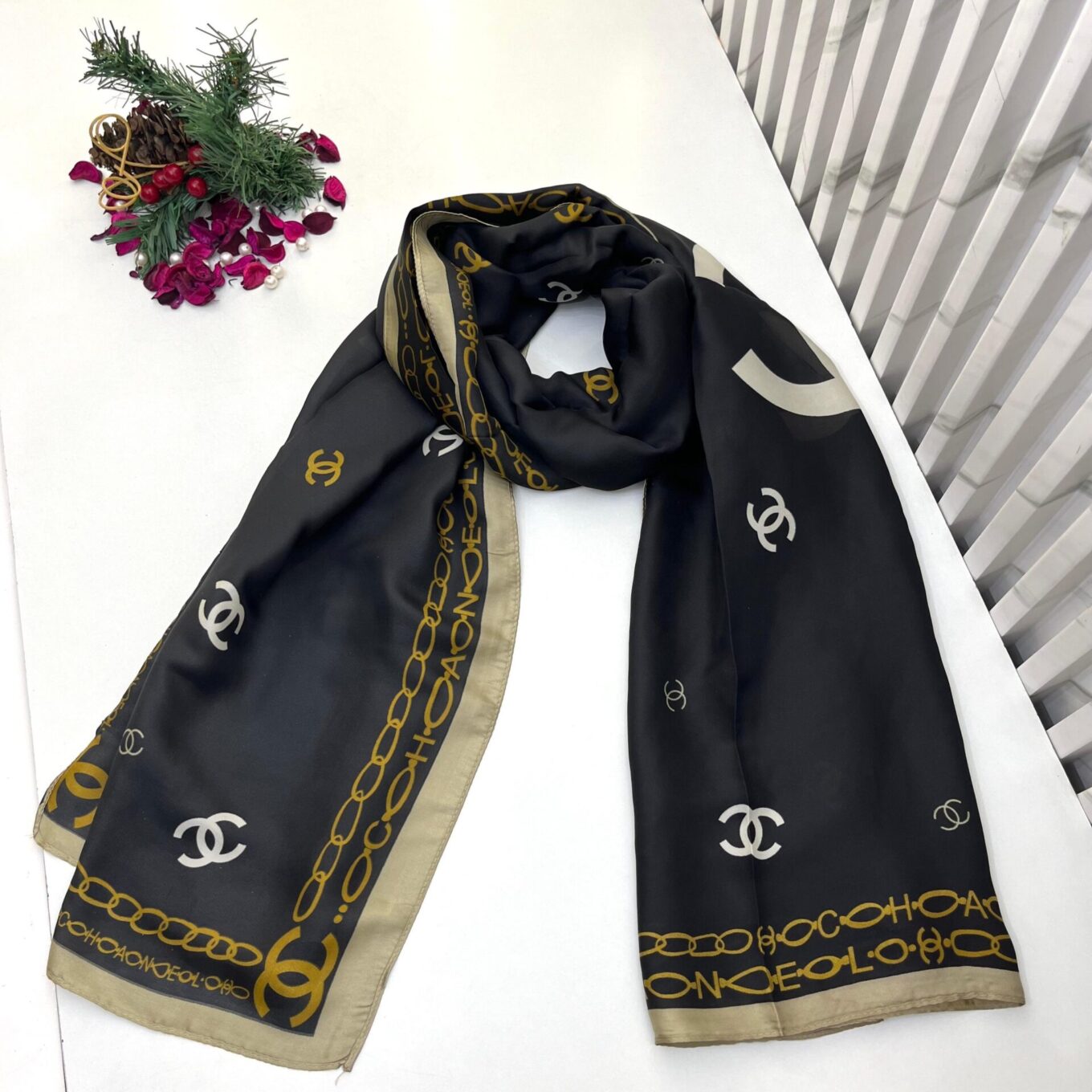 Chanel Silk Stole