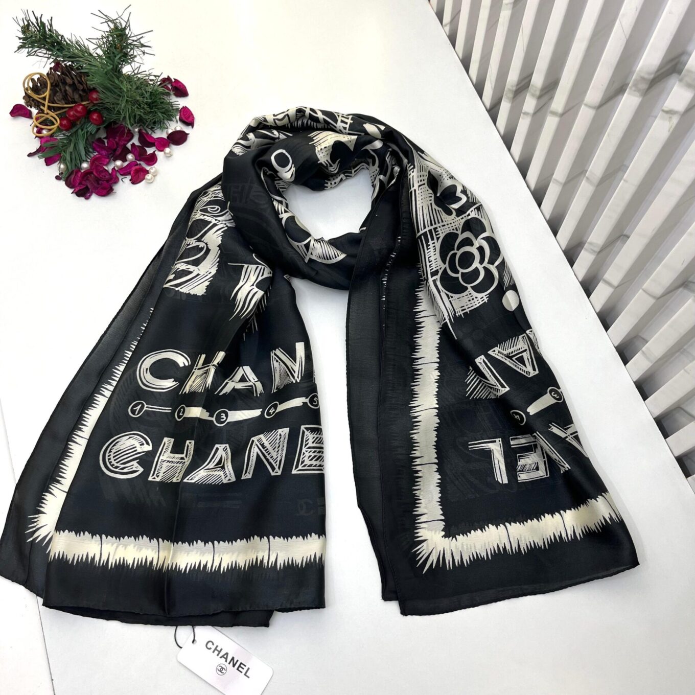 Chanel Silk Stole