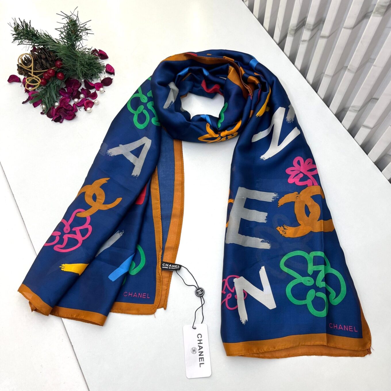 Chanel Silk Stole