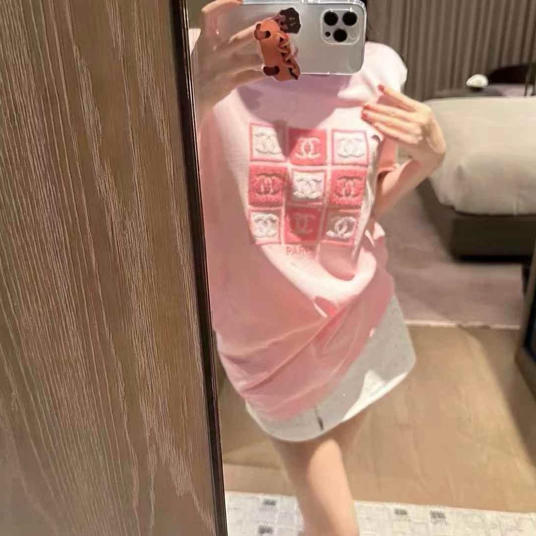 Chanel Pink Oversized T-shirt