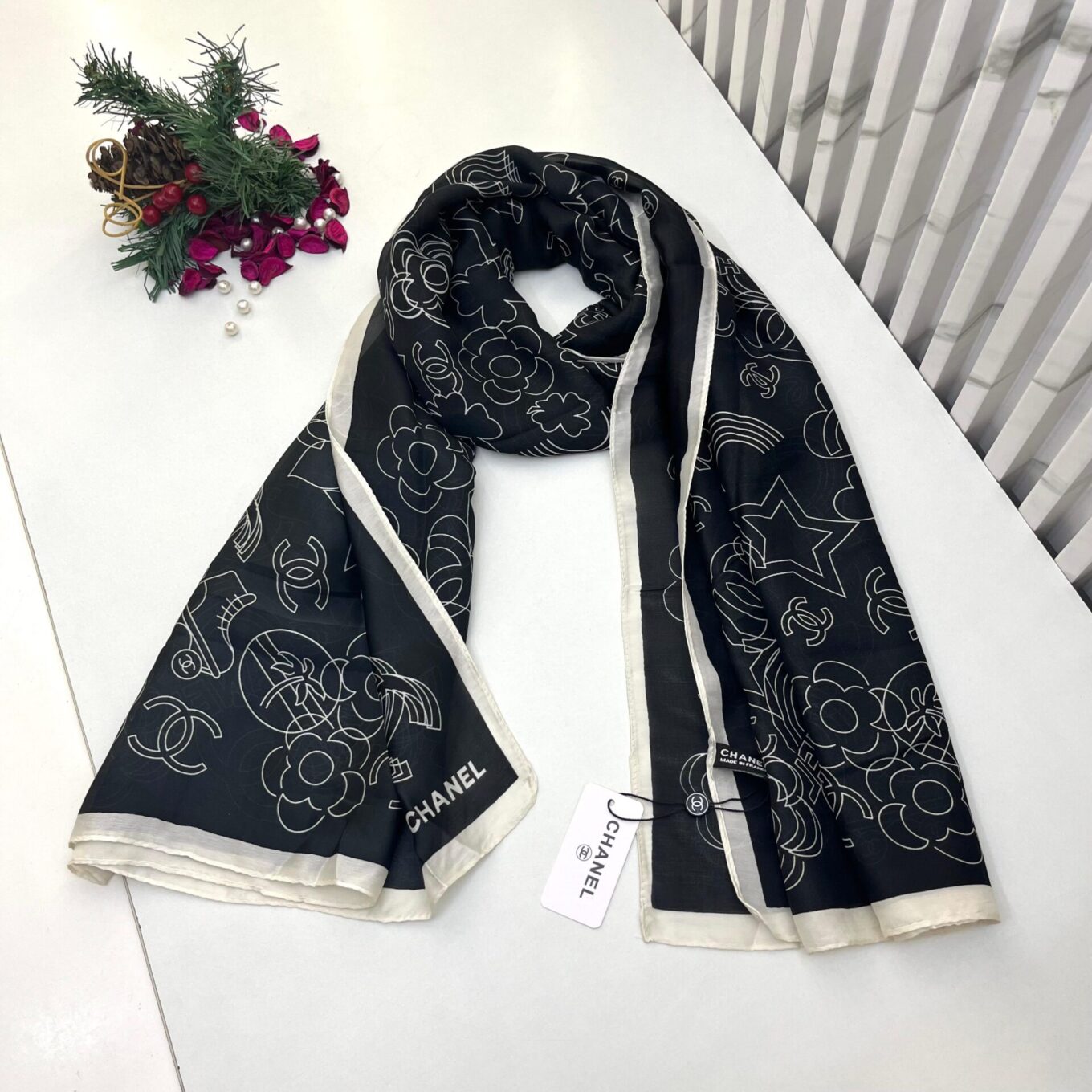 Chanel Silk Stole
