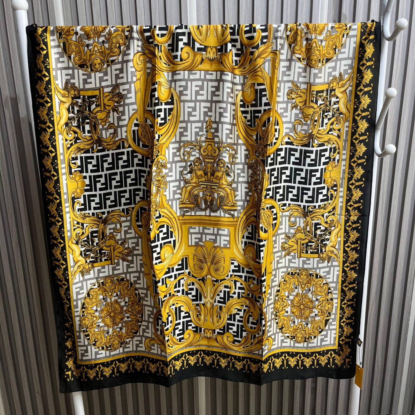 Fendi X Versace Silk Stole