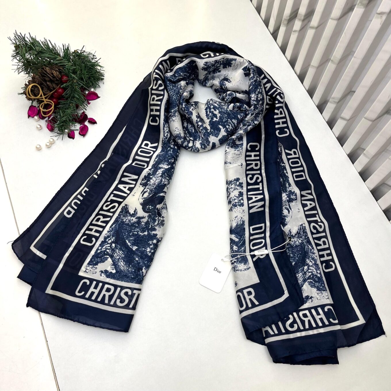 Christian Dior Silk Stole