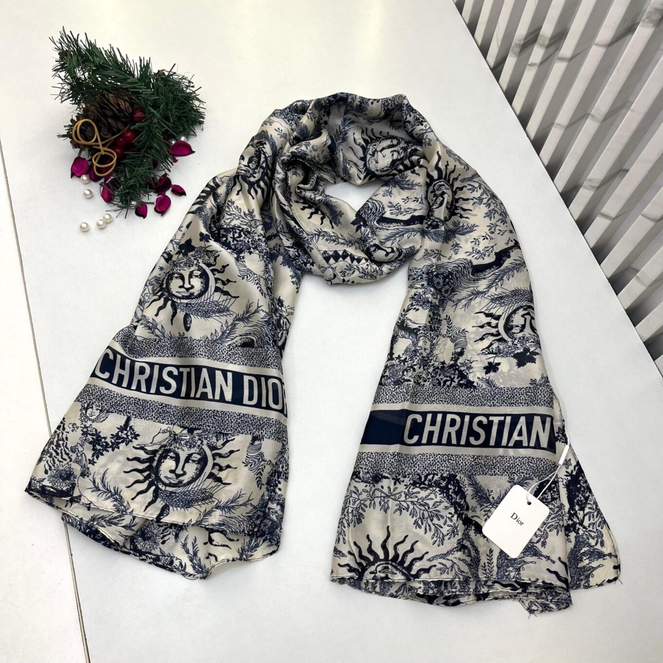 Christian Dior Silk Stole