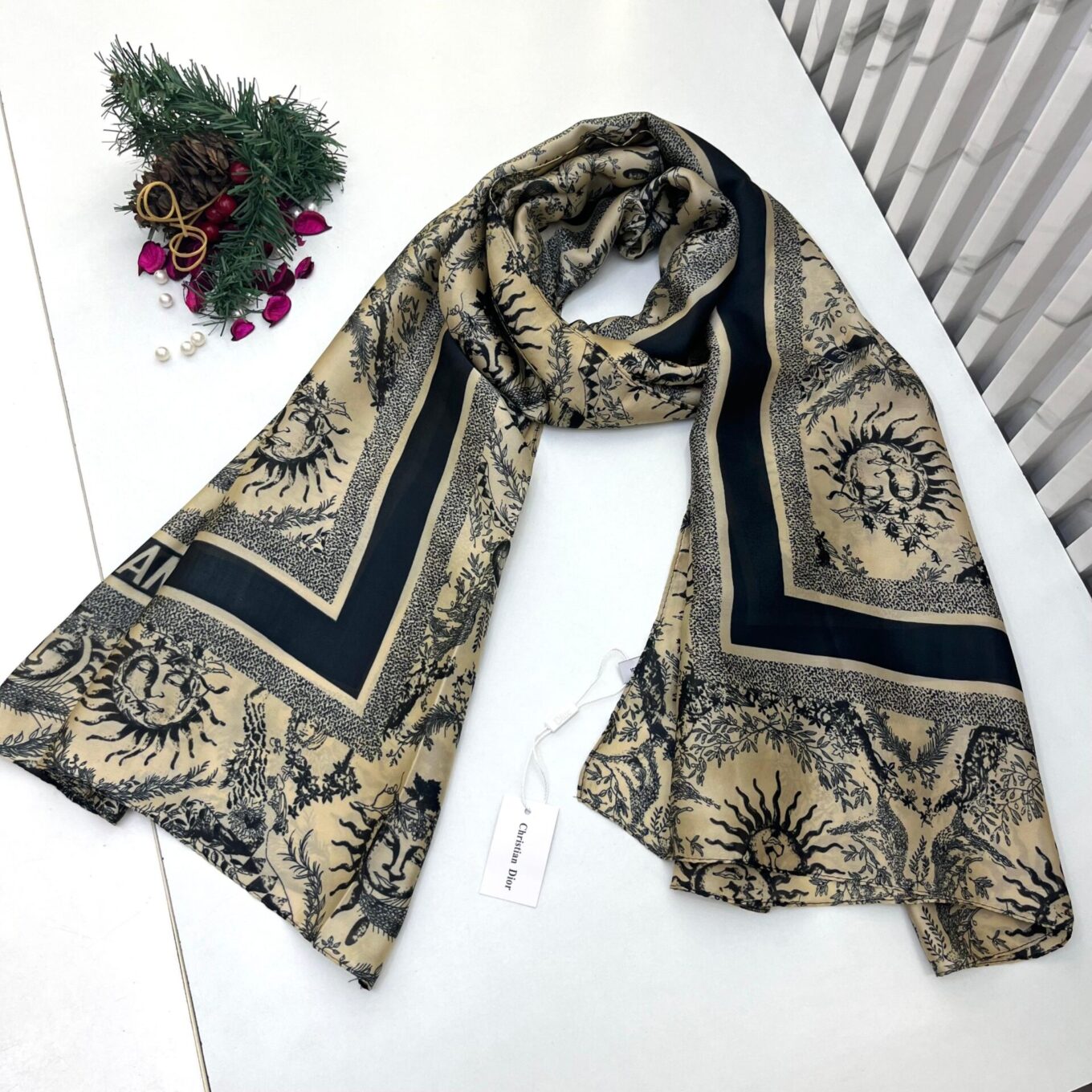 Christian Dior Silk Stole