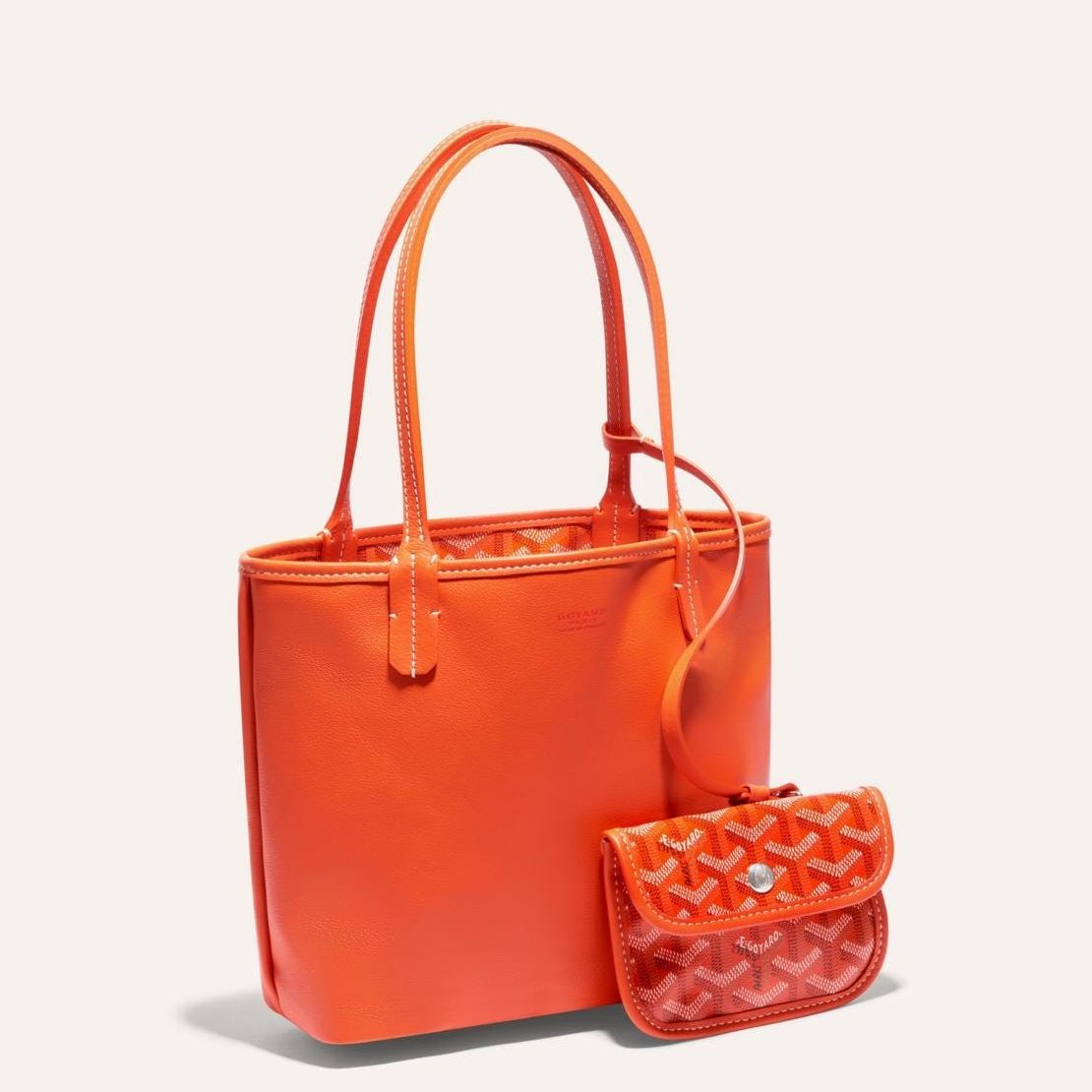 Goyard Anjou Mini Inside Out Orange Tote