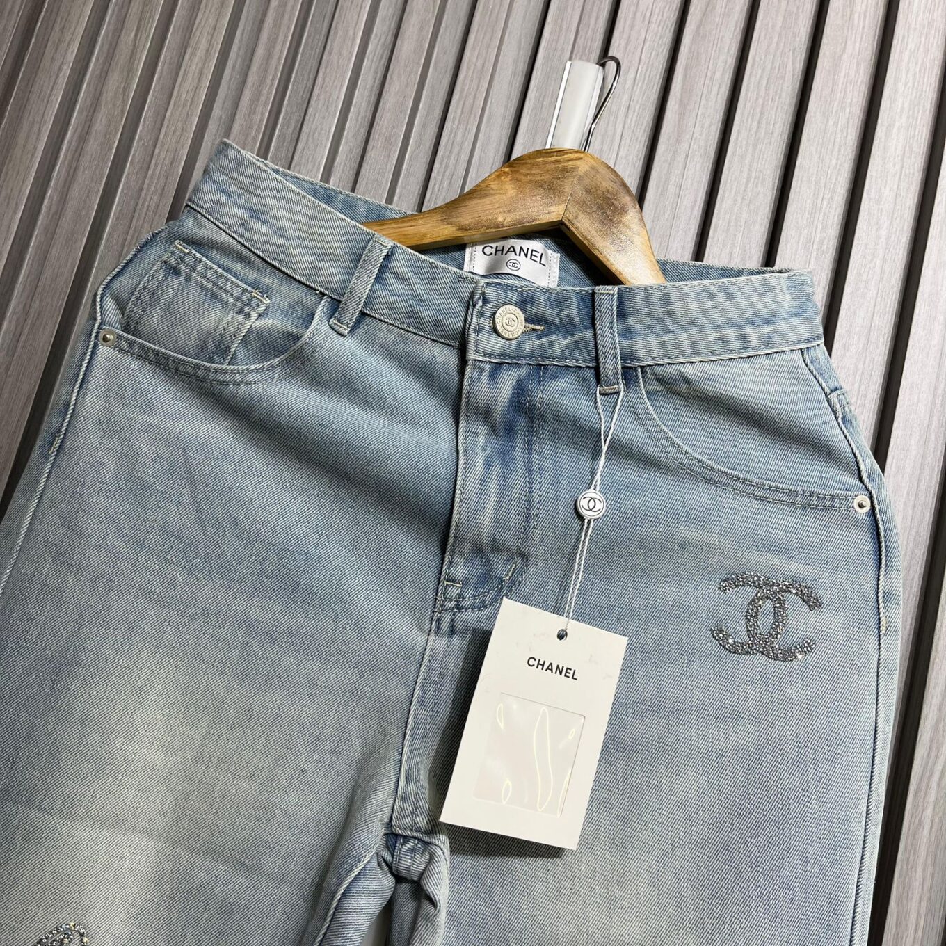 Chanel Relaxed Fit Bootcut Denim For Women