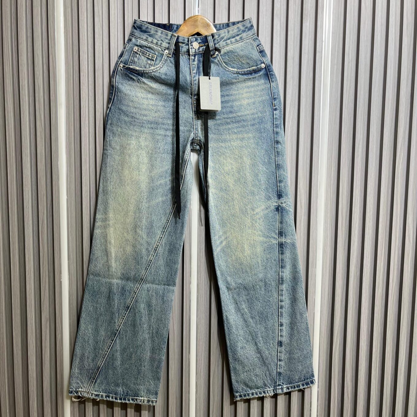 Balenciaga Relaxed Fit Bootcut Denim For Women
