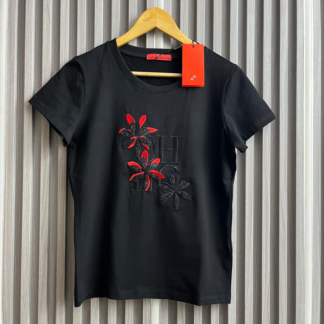 Carolina Herrera Black Tshirt For Women