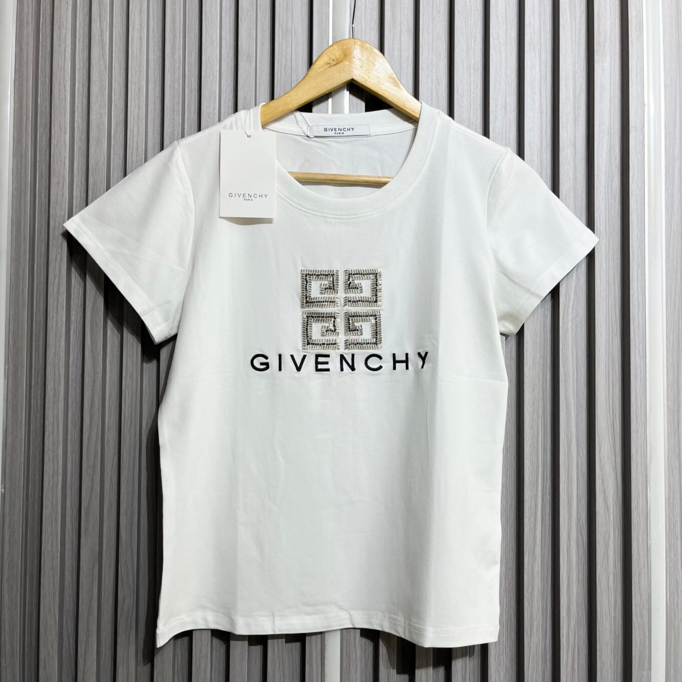 WhatsApp Image 2025-06-16 at 12.58.27 PM Givenchy White Monogram T-shirt For Women